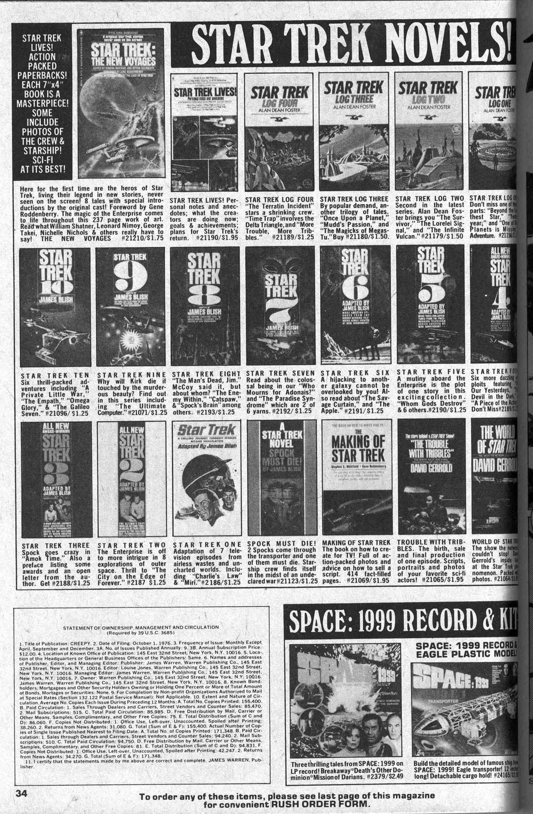 Read online Creepy (1964) comic -  Issue #86 - 34