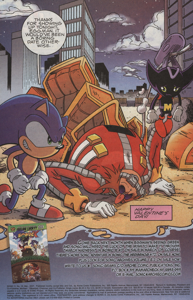 Read online Sonic X comic -  Issue #16 - 34