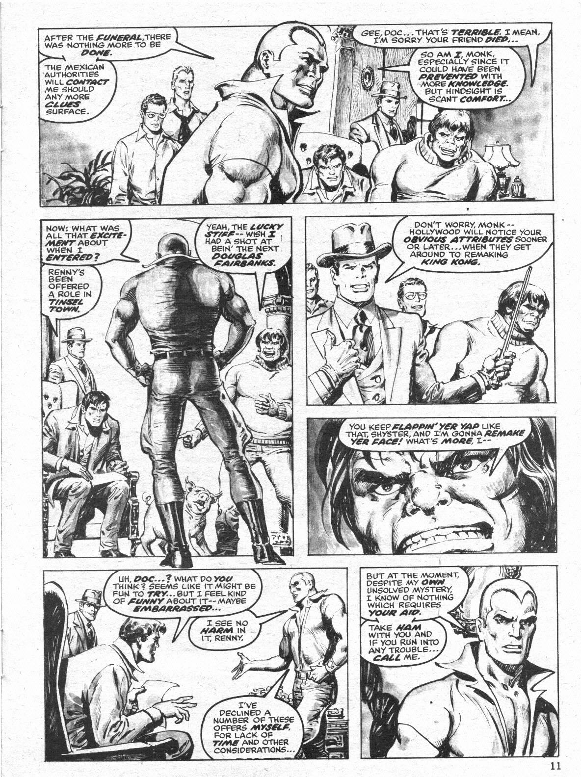 Read online Doc Savage (1975) comic -  Issue #8 - 11