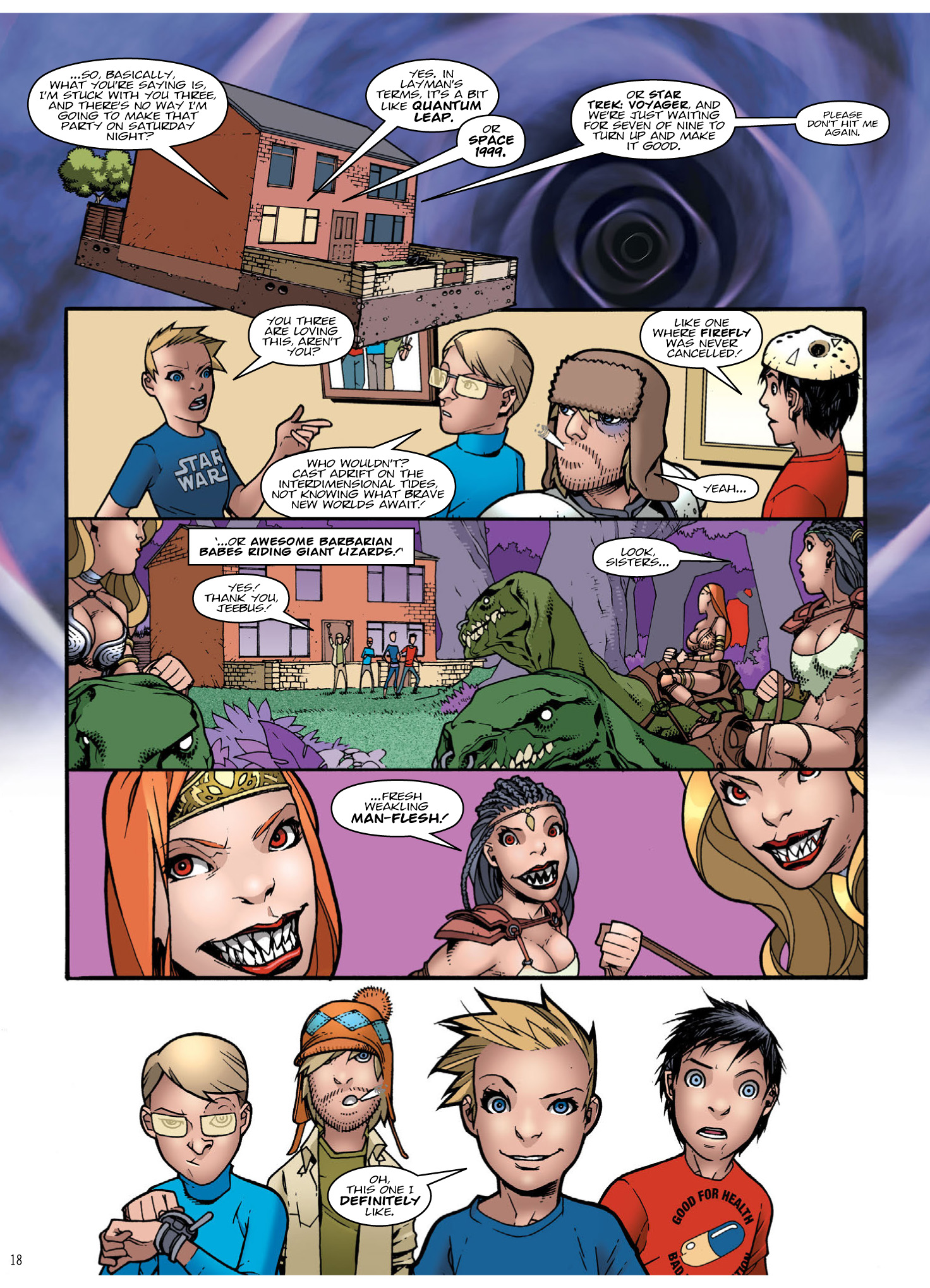 Read online Survival Geeks comic -  Issue # TPB - 20