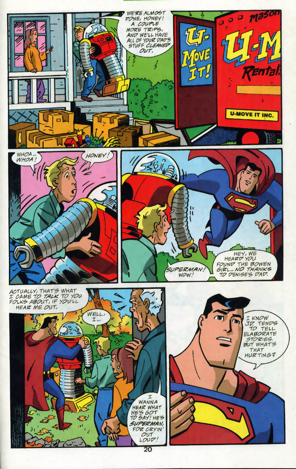 Read online Superman Adventures comic -  Issue #48 - 21