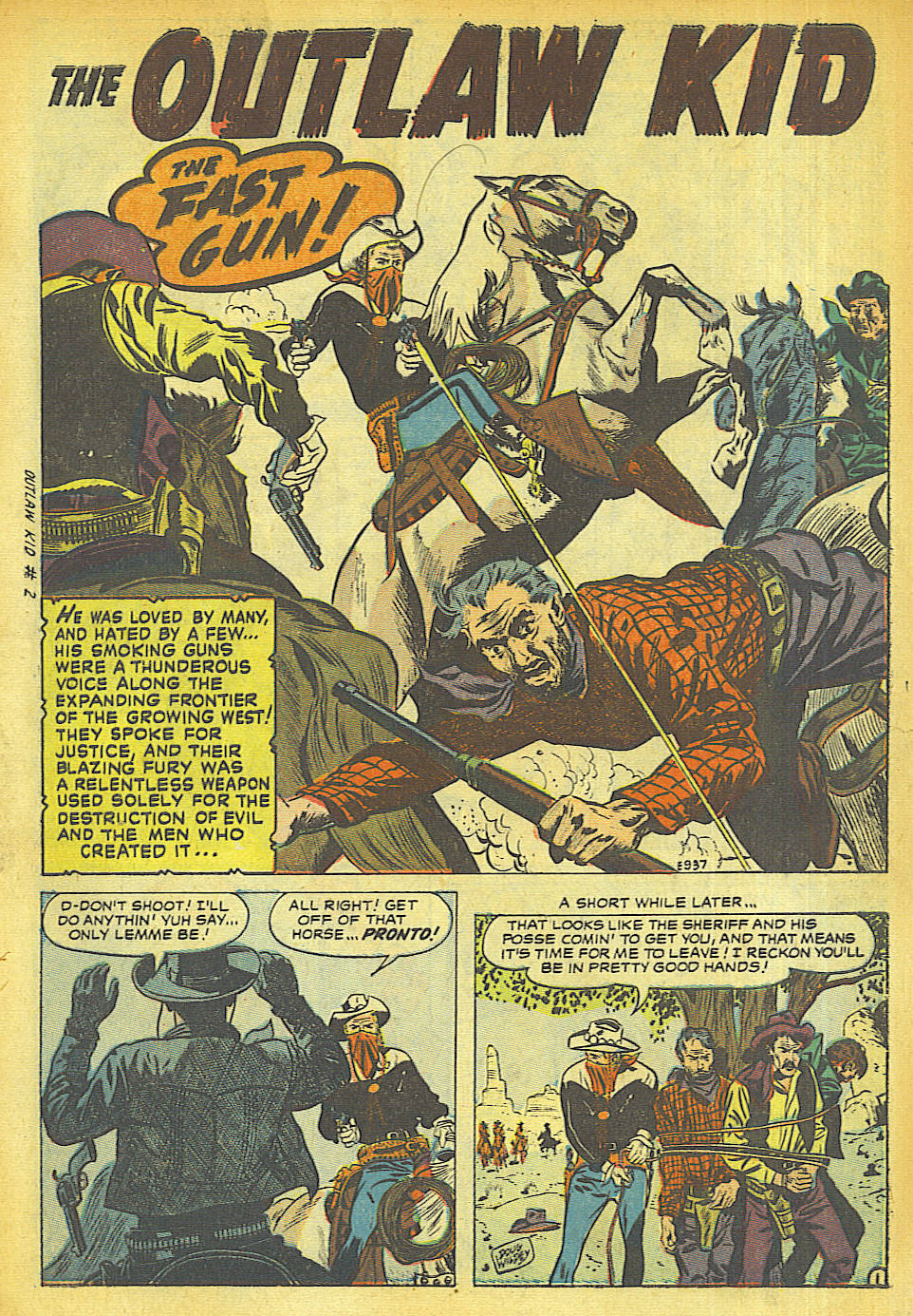 Read online The Outlaw Kid (1954) comic -  Issue #2 - 3