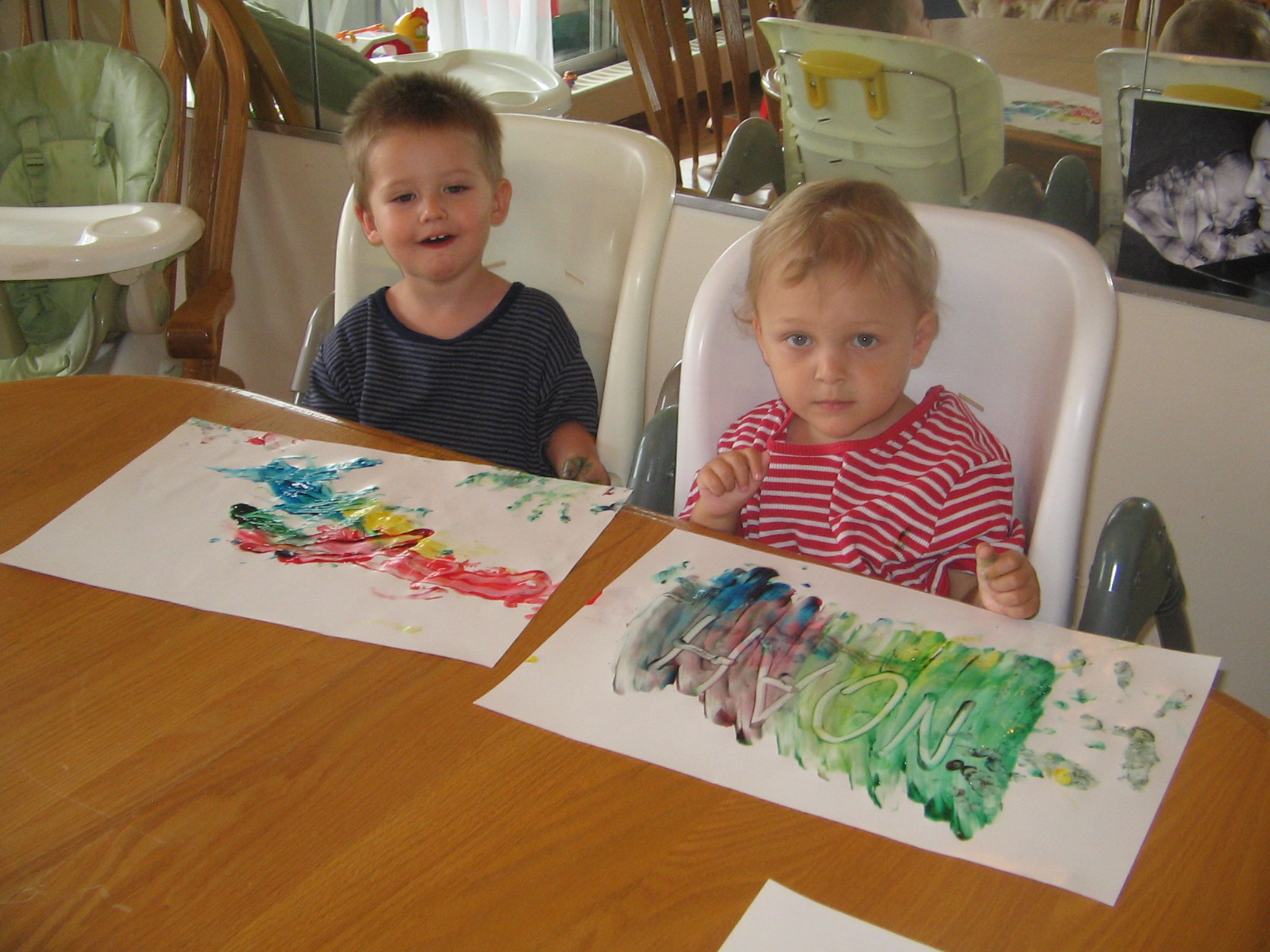 Painting with Kids Under 2 Years Old Mommy Blogs JustMommies