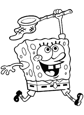 >COLOREAR BOB ESPONJA Y AMIGOS