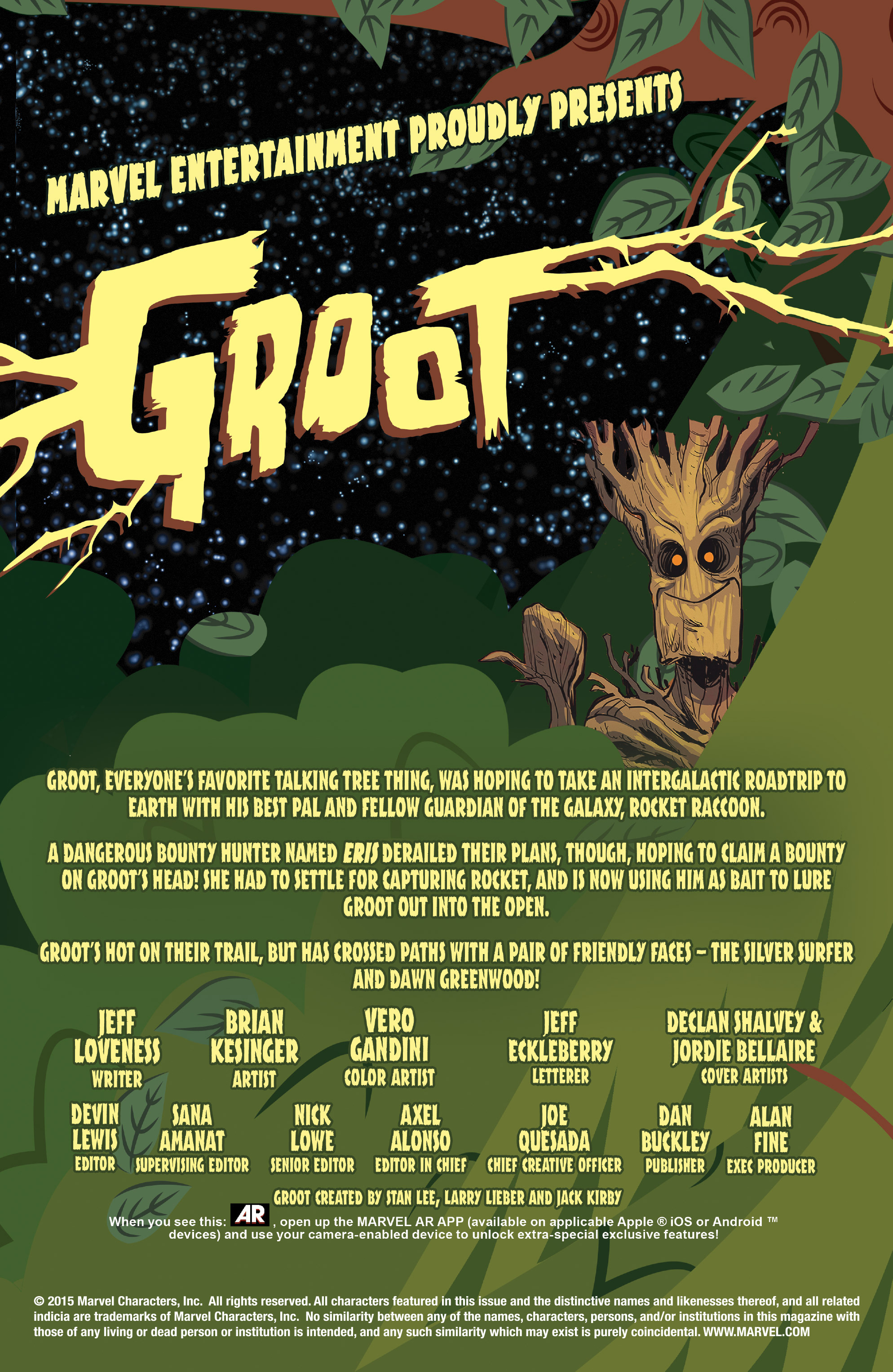 Read online Groot comic -  Issue #3 - 2