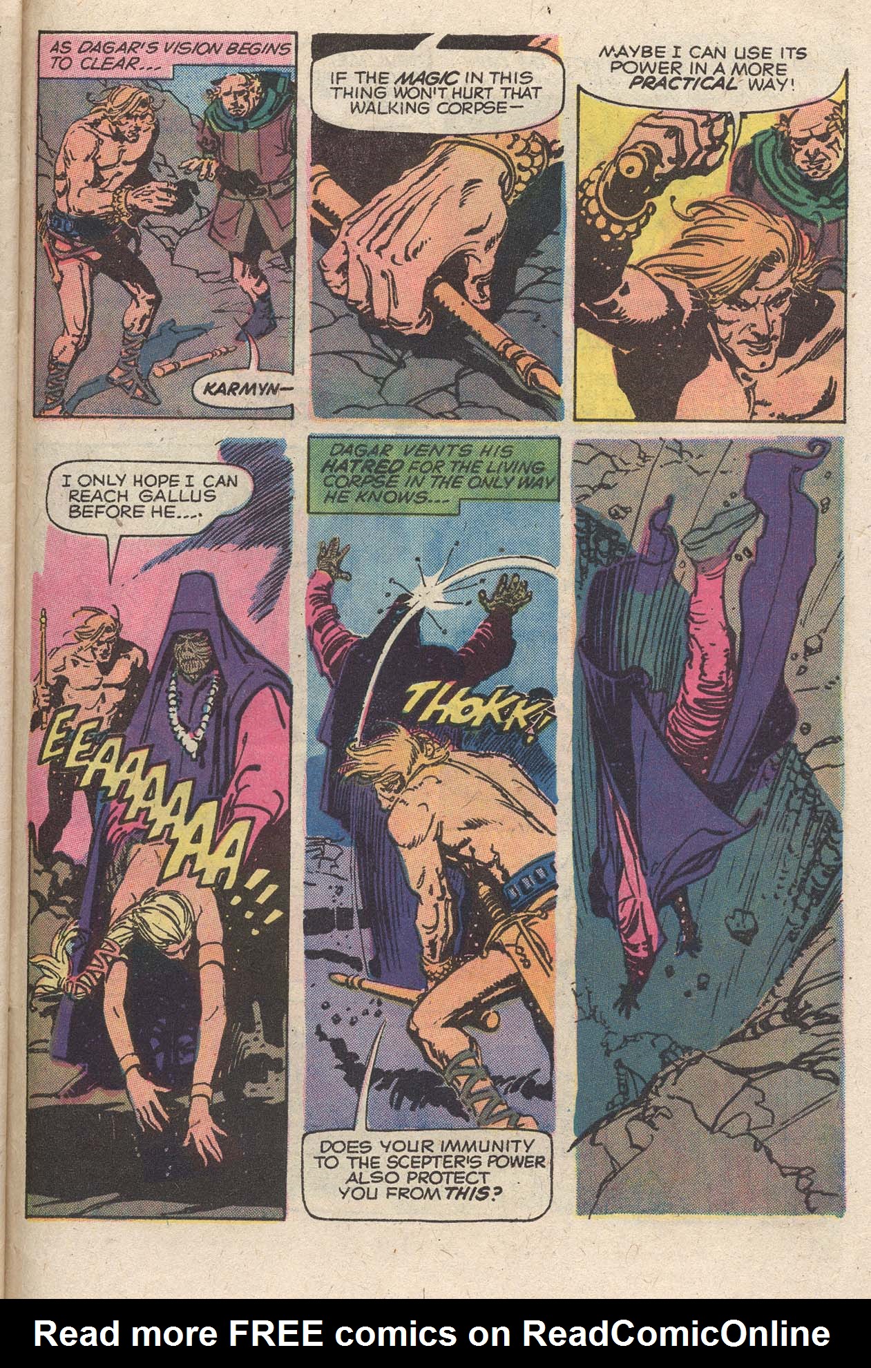 Read online Dagar the Invincible comic -  Issue #16 - 31