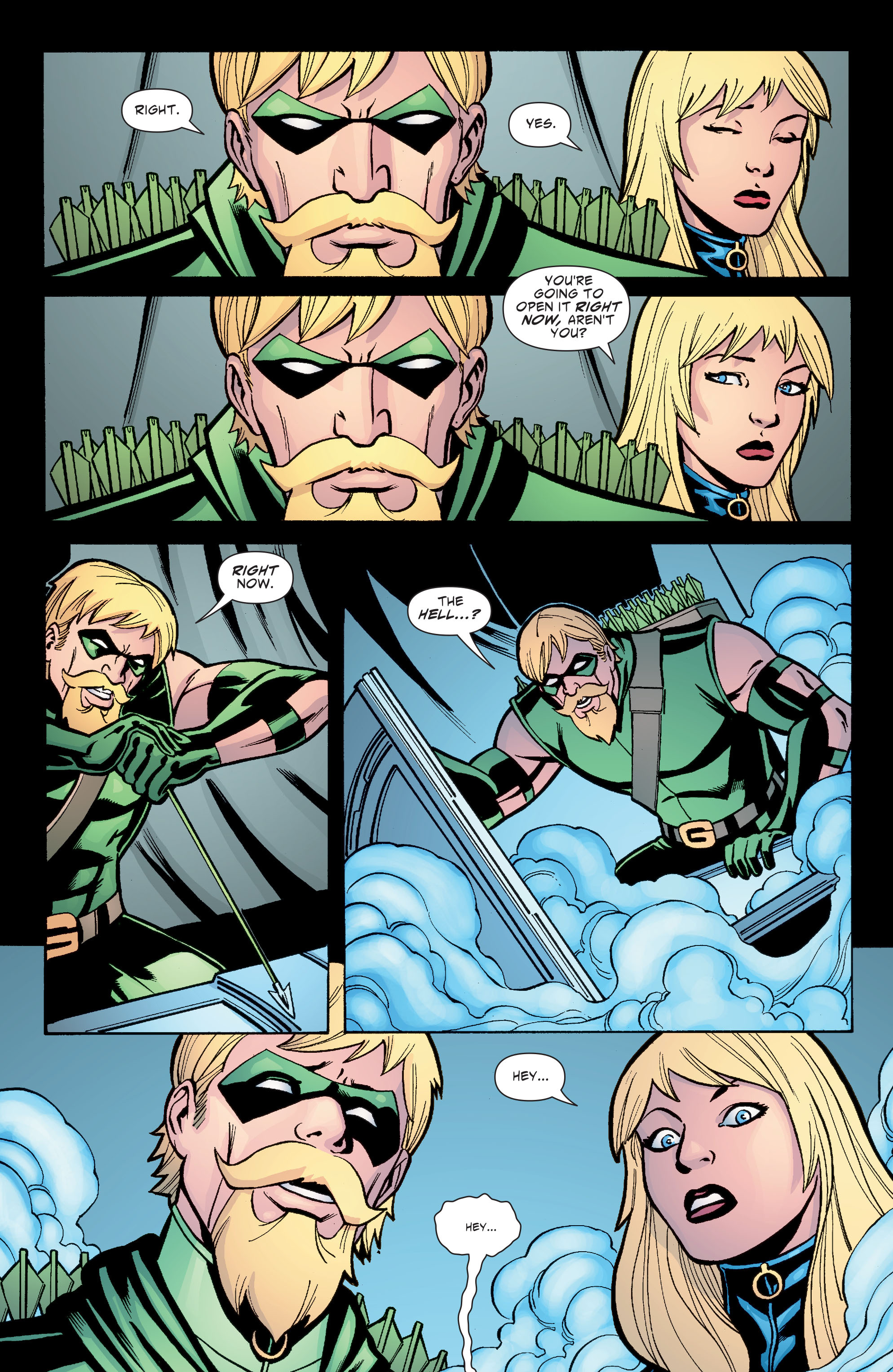 Read online Green Arrow/Black Canary comic -  Issue #8 - 21