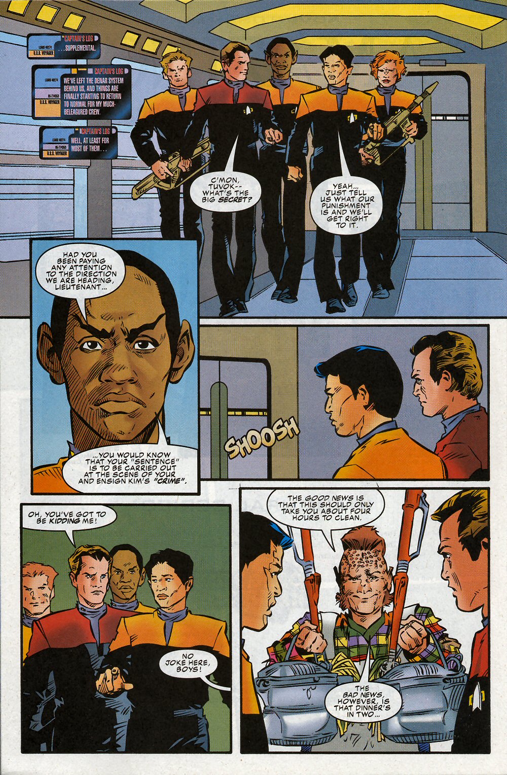 Read online Star Trek: Voyager comic -  Issue #8 - 21