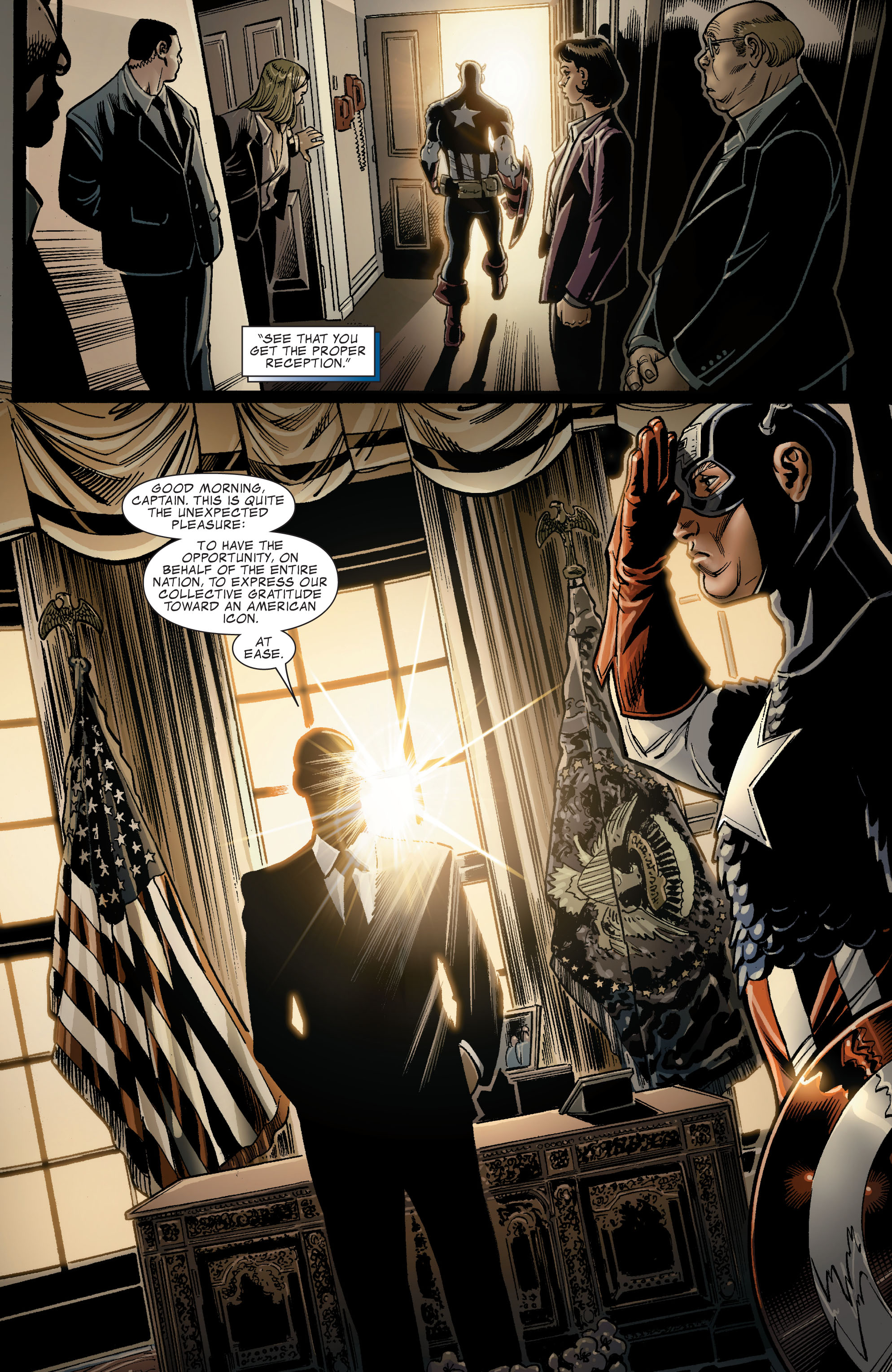 Captain America: Man Out of Time 3 Page 18