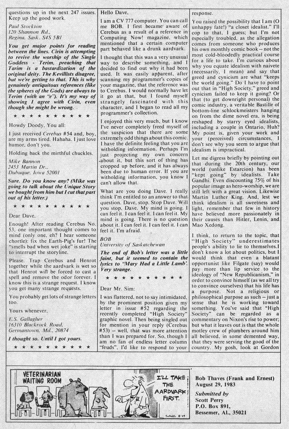 Read online Cerebus comic -  Issue #55 - 28