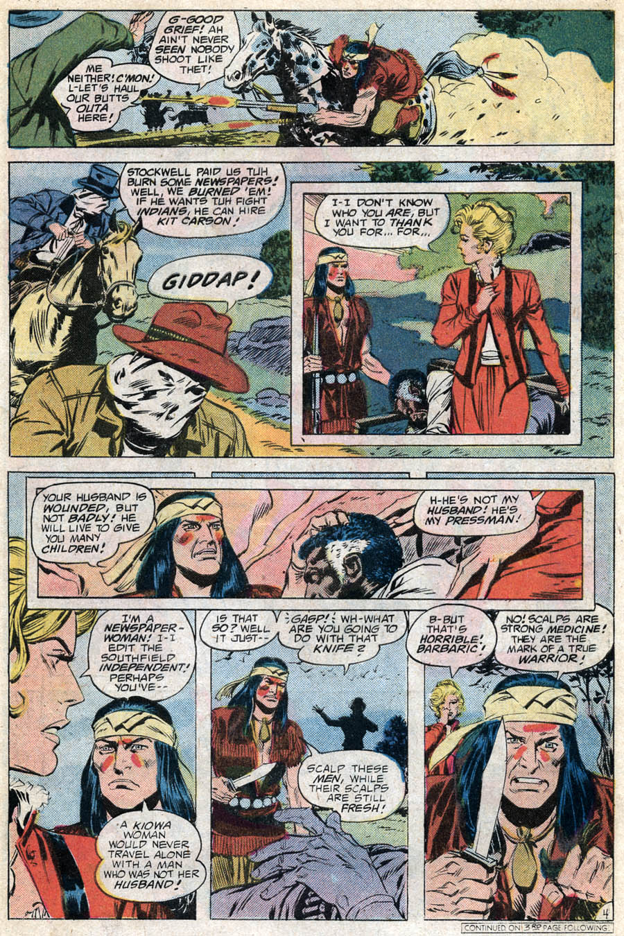 Read online Weird Western Tales (1972) comic -  Issue #40 - 5