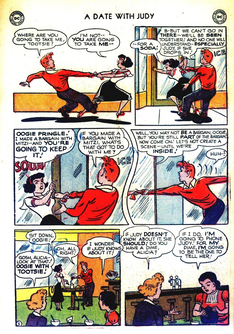 Read online A Date with Judy comic -  Issue #39 - 37
