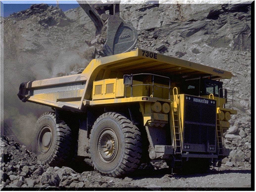 mining engineering: Haulpack 730E