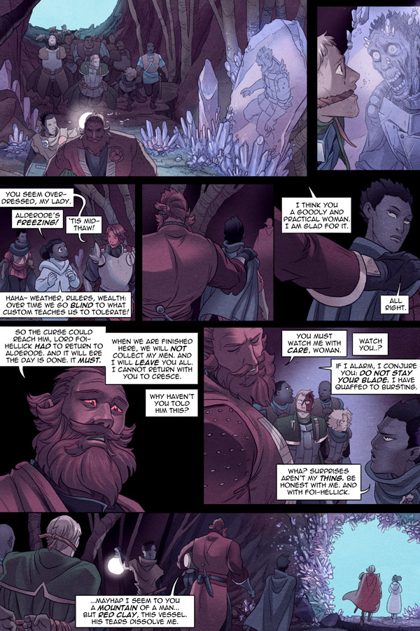 Read online Unsounded comic -  Issue #14 - 93