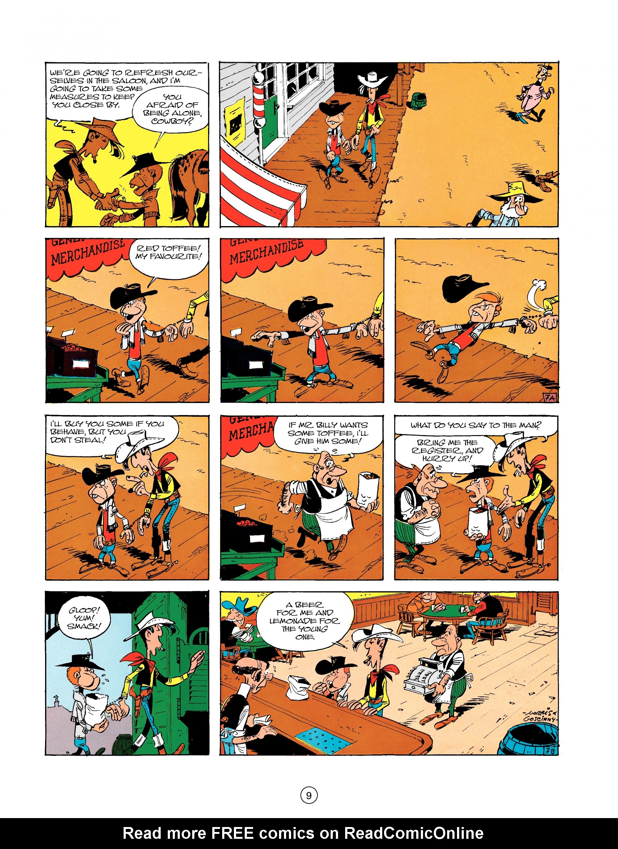 Read online A Lucky Luke Adventure comic -  Issue #18 - 9