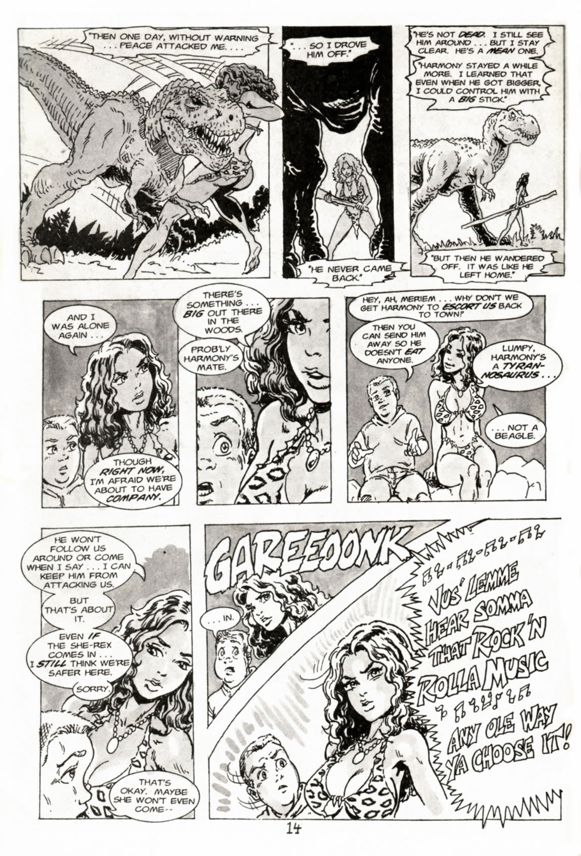 Read online Cavewoman comic -  Issue #6 - 16