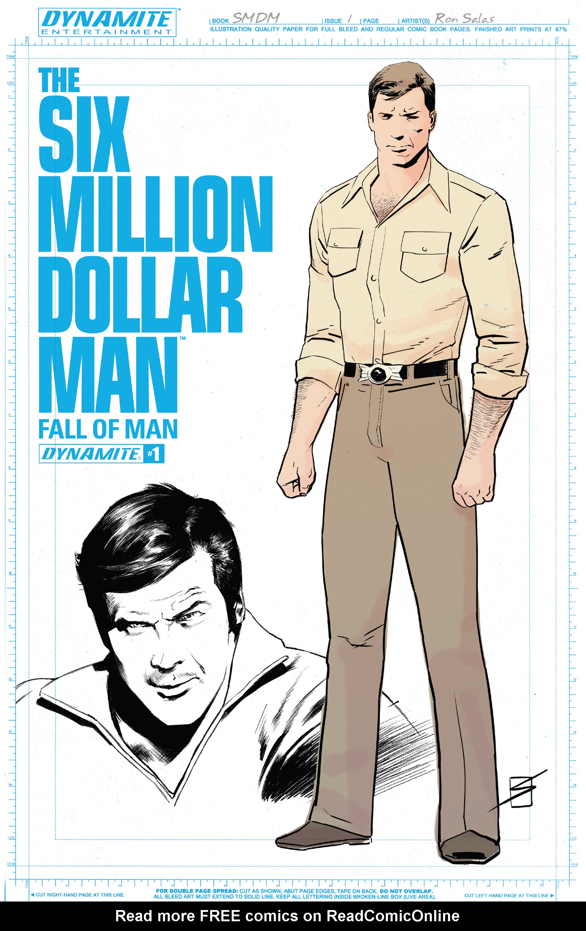 Read online The Six Million Dollar Man: Fall of Man comic -  Issue #1 - 2