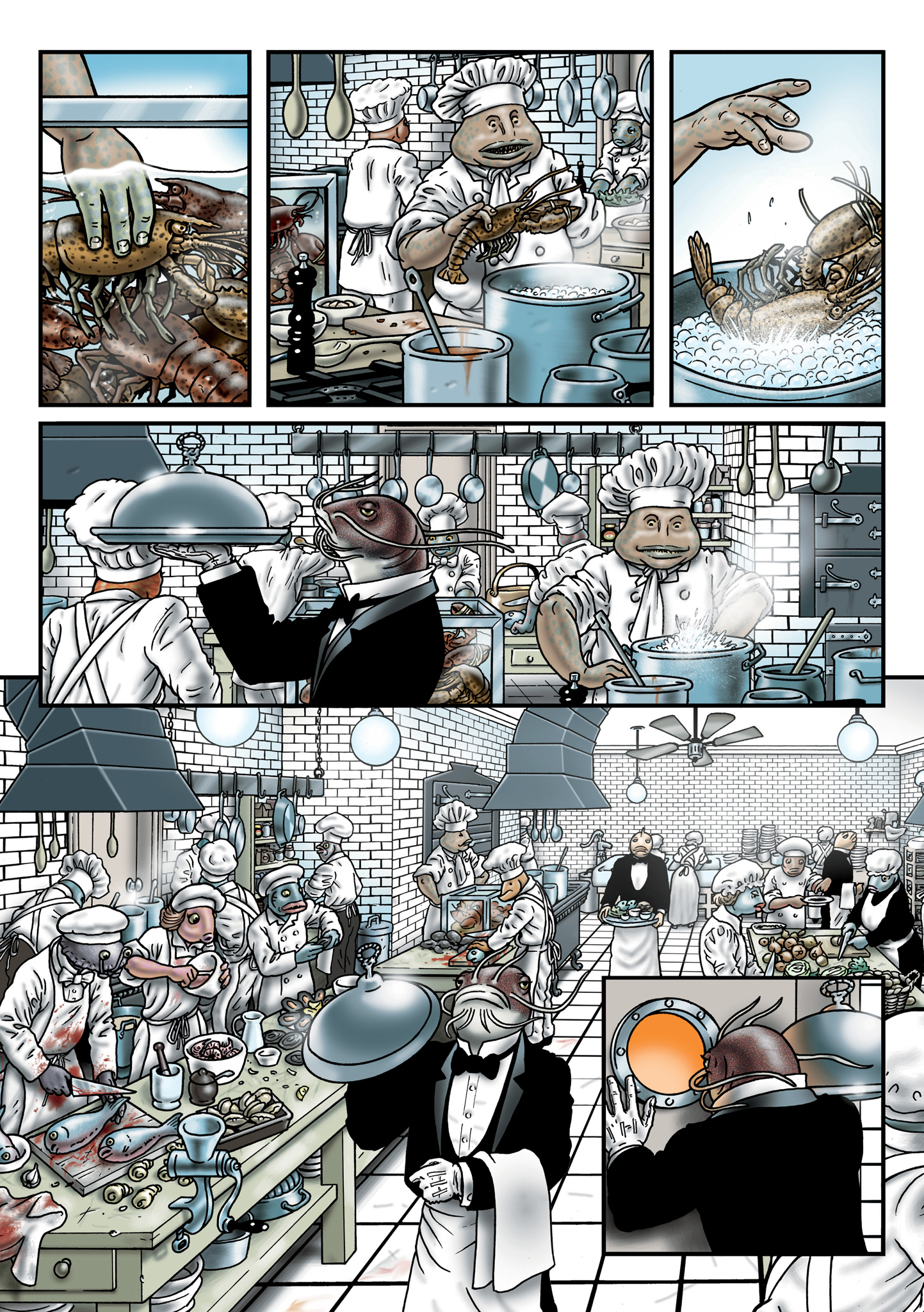 Read online Grandville Force Majeur comic -  Issue # TPB (Part 1) - 6