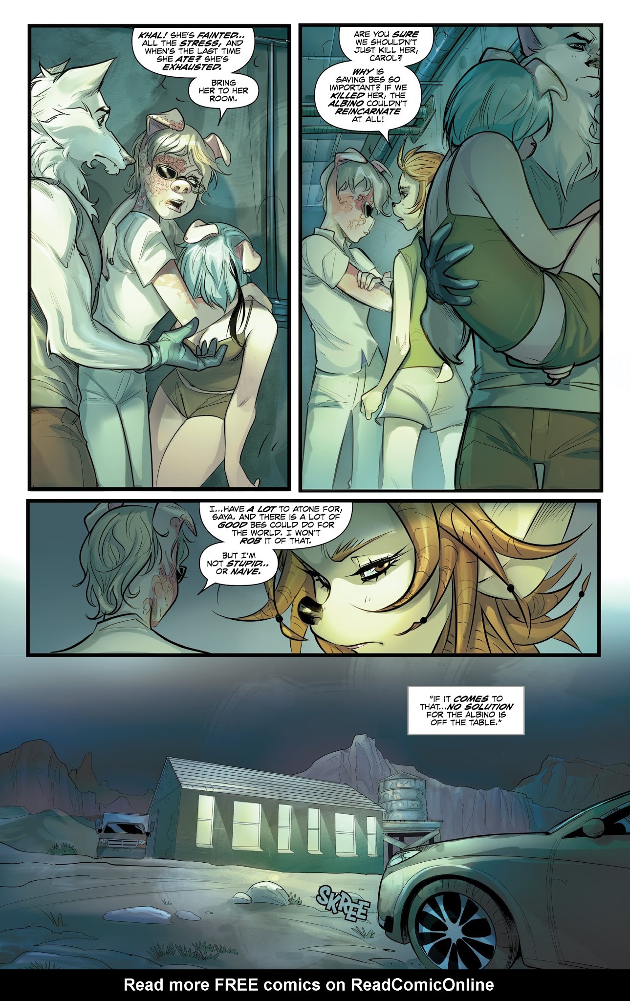 Read online Unnatural comic -  Issue #6 - 14