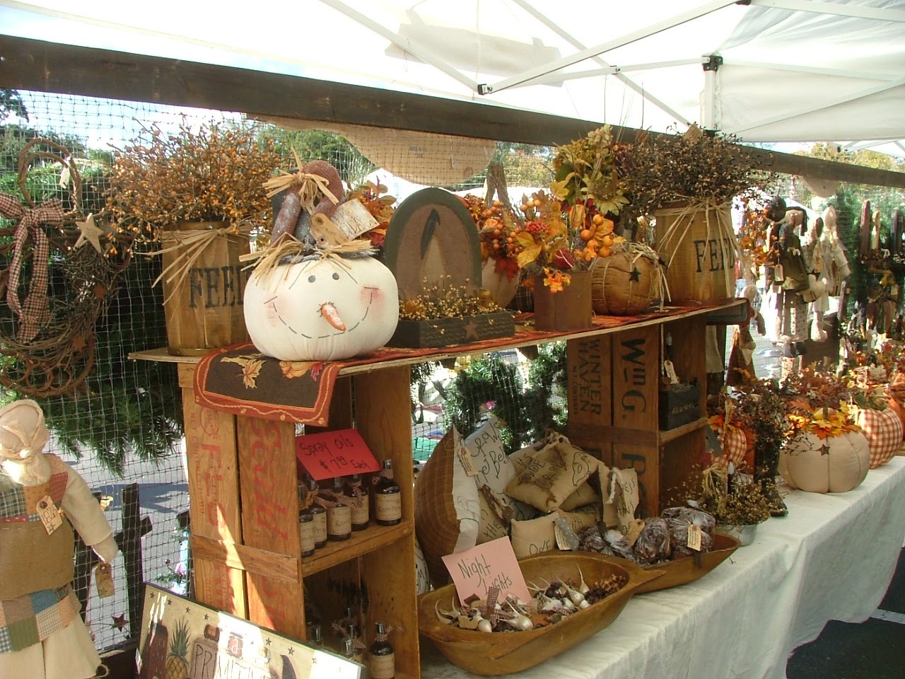 Country Primitives Vintage Market & The French Hen Great Day In The