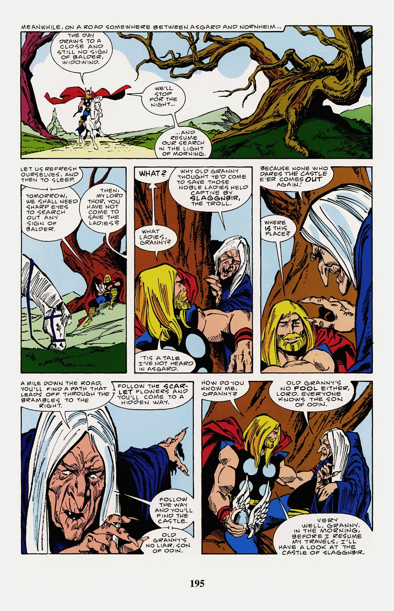 Read online Thor Visionaries: Walter Simonson comic -  Issue # TPB 3 - 197