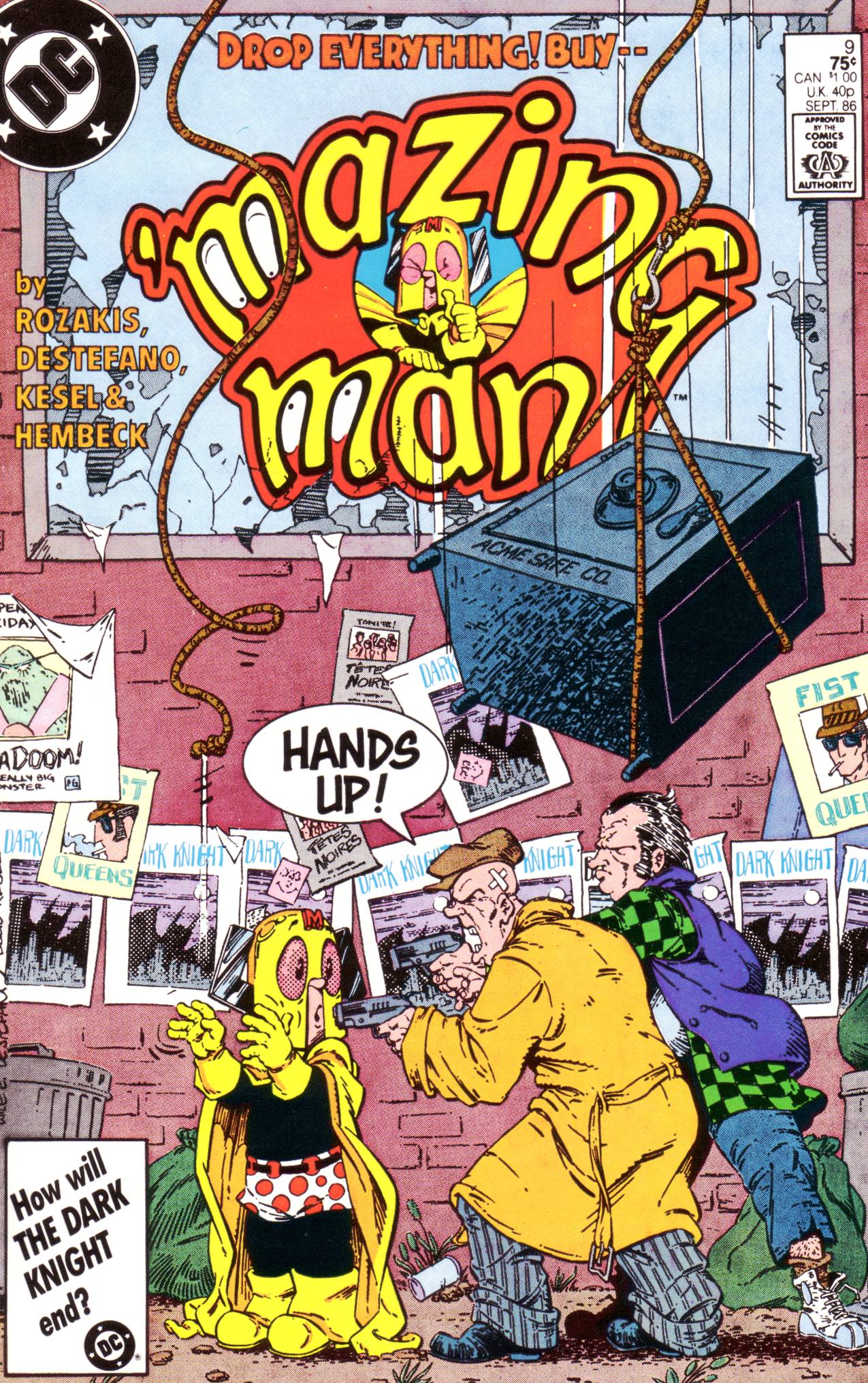 Read online 'Mazing Man comic -  Issue #9 - 1