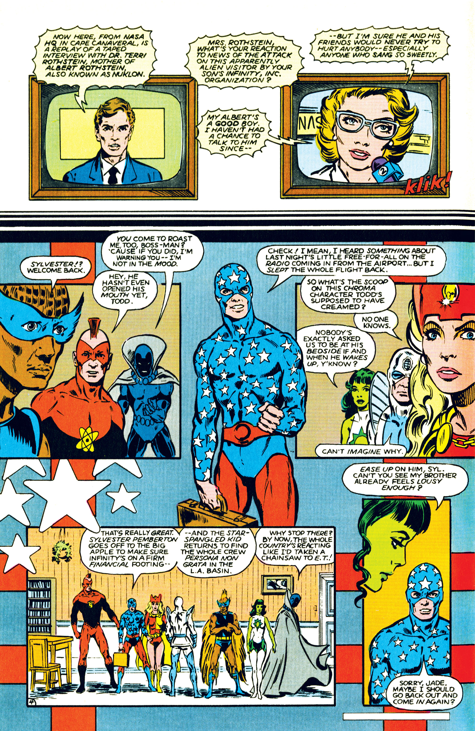 Read online Infinity Inc. (1984) comic -  Issue #15 - 5
