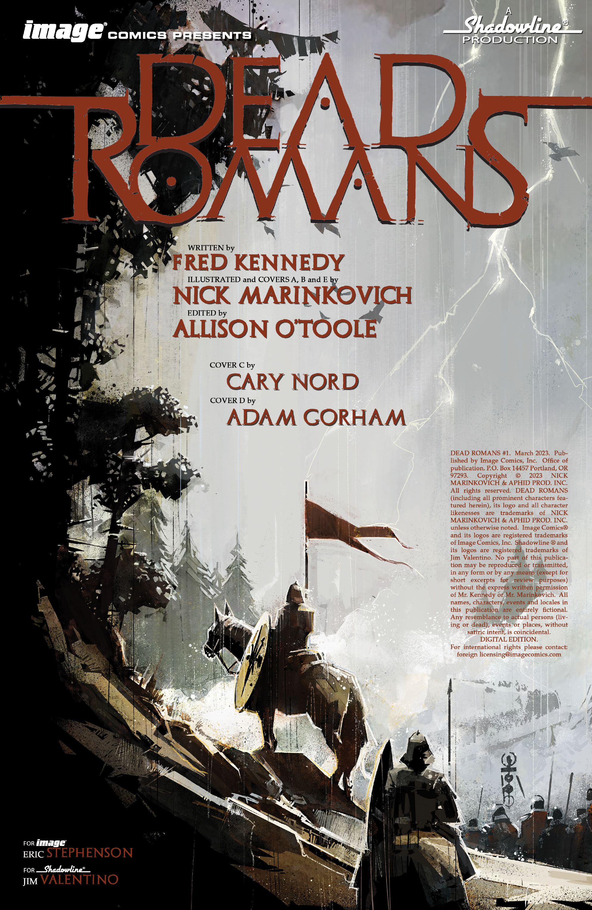 Read online Dead Romans comic -  Issue #1 - 2