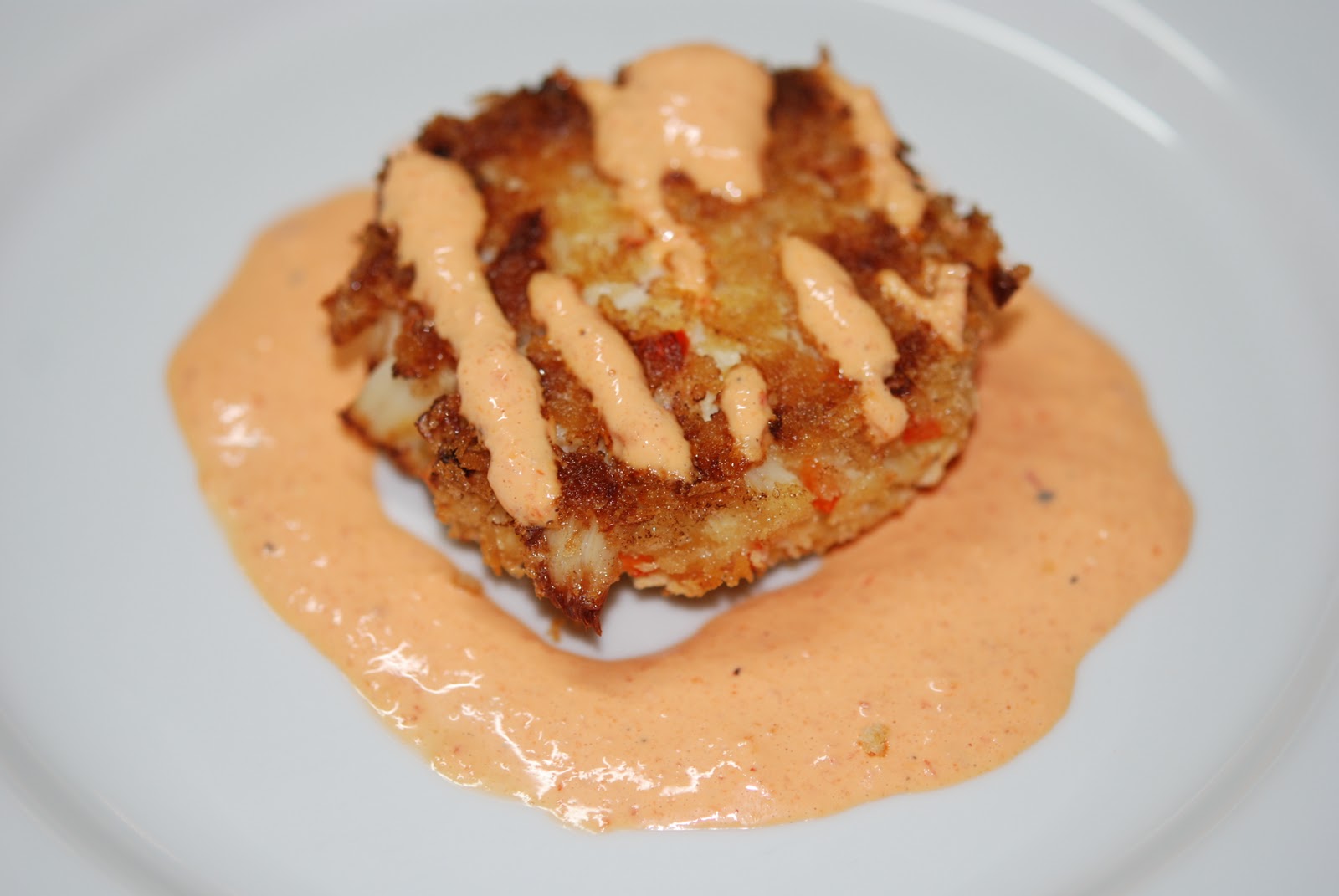 marys bites: Crab Cakes with Red Pepper Aioli