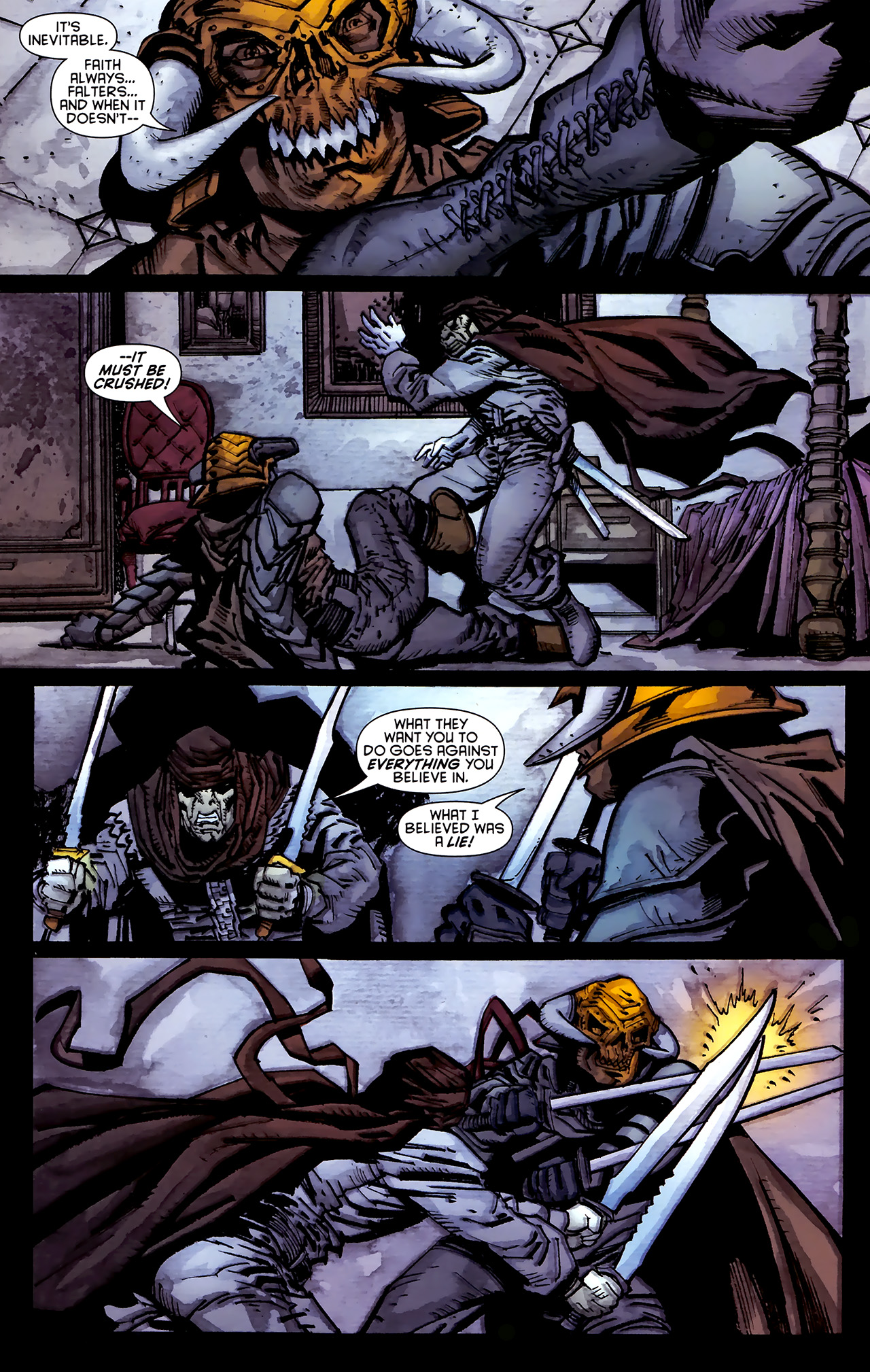 Read online Azrael (2009) comic -  Issue #9 - 15