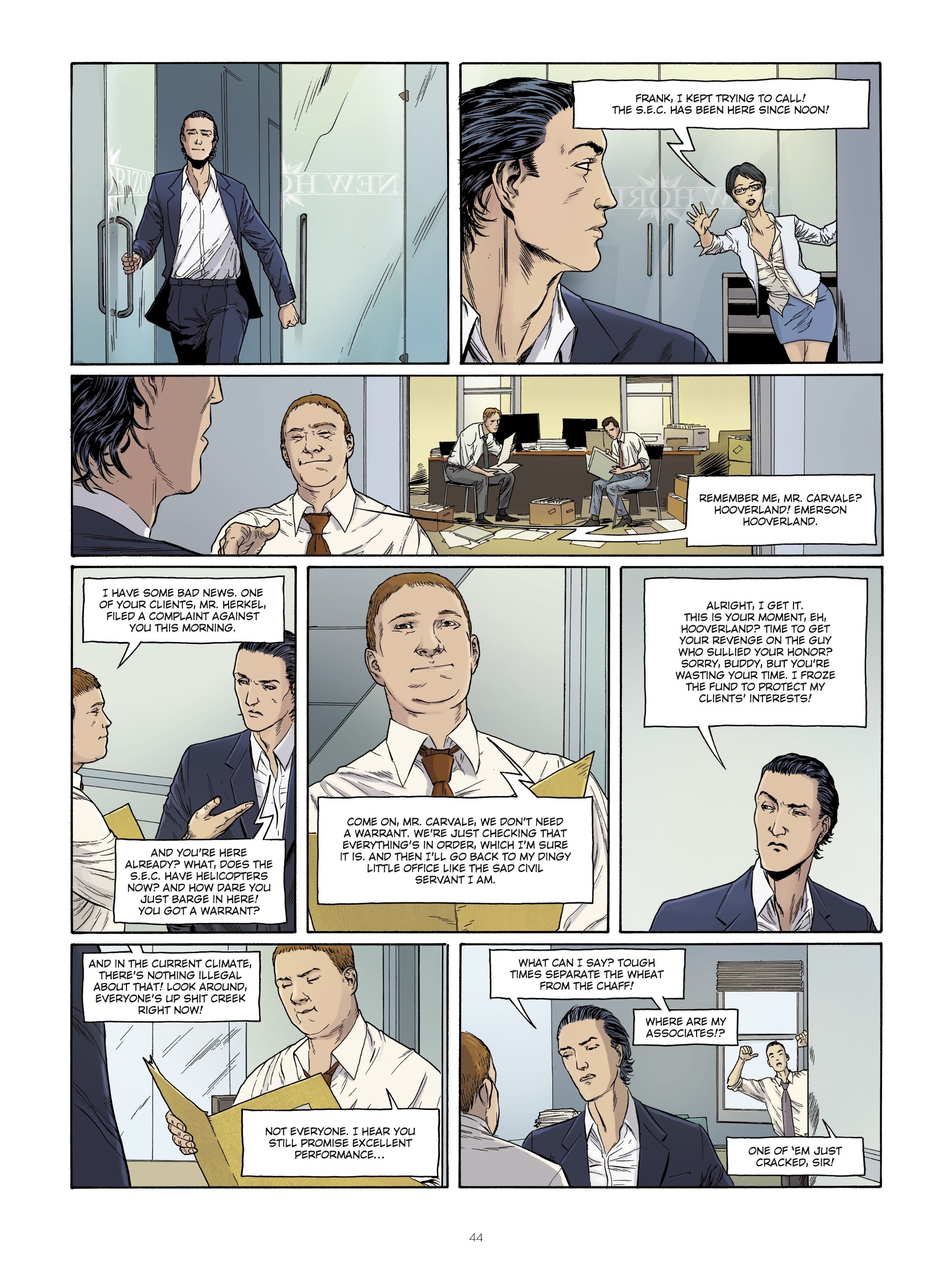 Read online Hedge Fund comic -  Issue #2 - 44