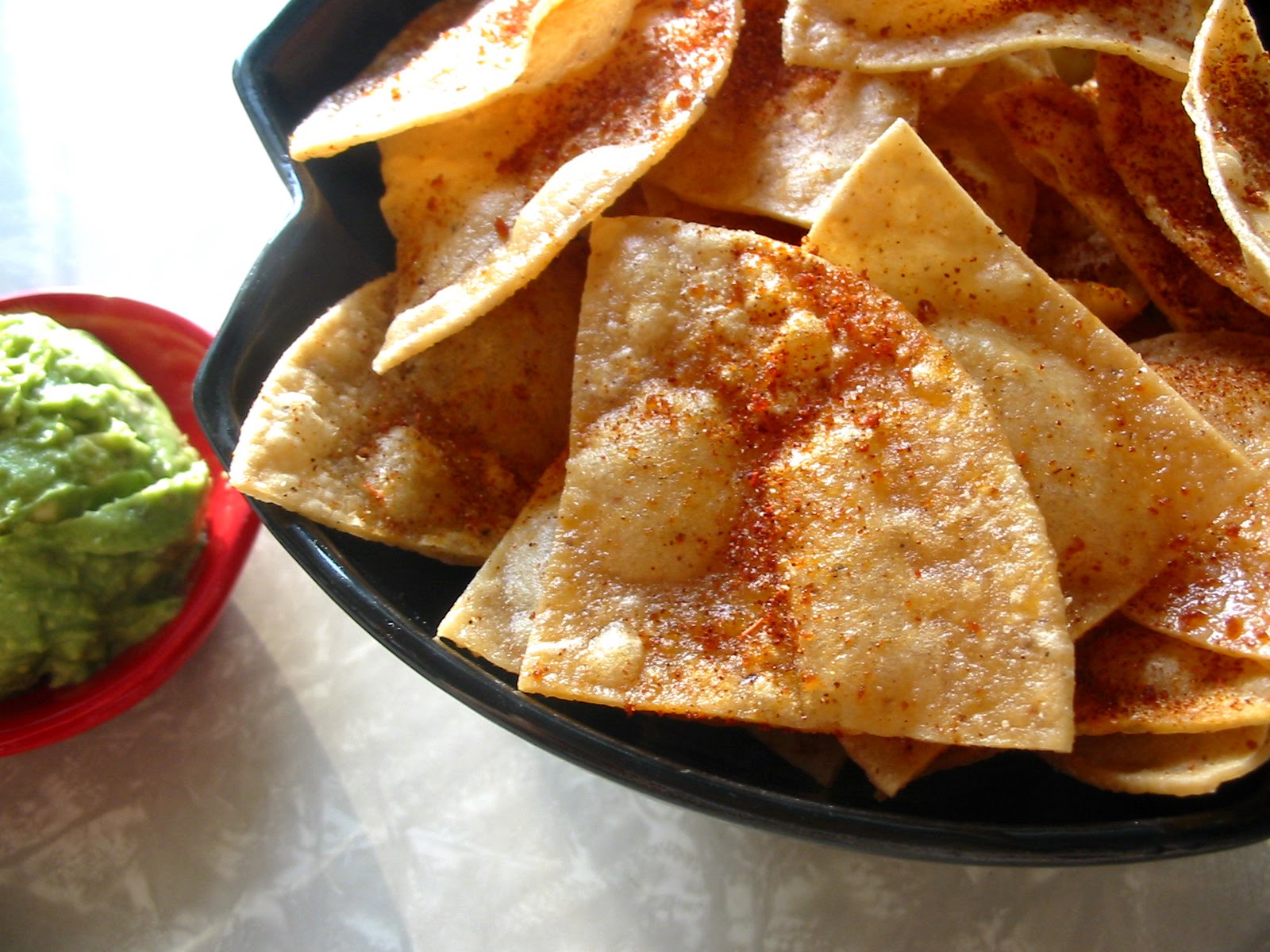 The Hungry Texan Spiced Tortilla Chips