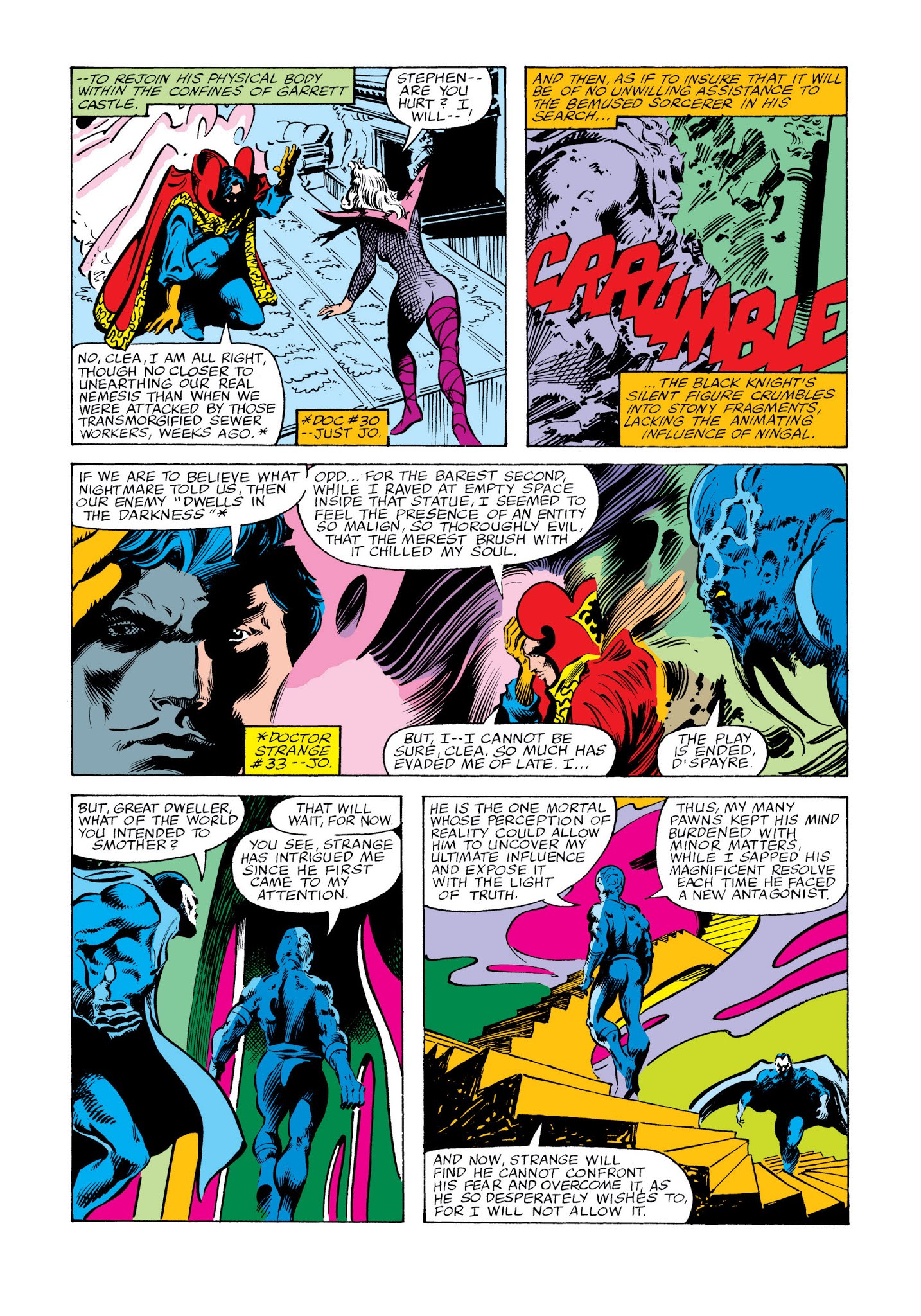 Read online Marvel Masterworks: Doctor Strange comic -  Issue # TPB 7 (Part 3) - 72