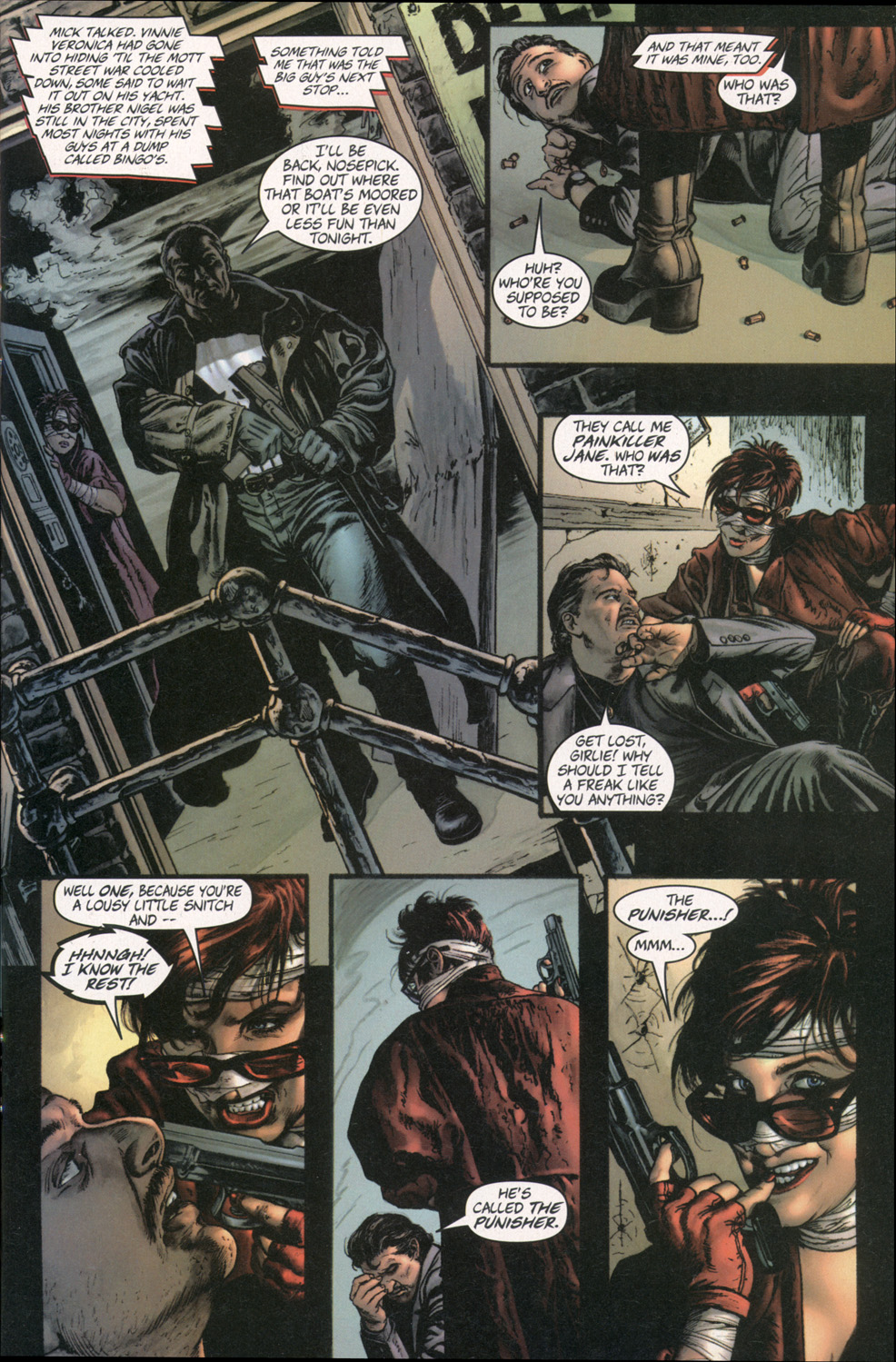 Read online Punisher/Painkiller Jane comic -  Issue # Full - 4