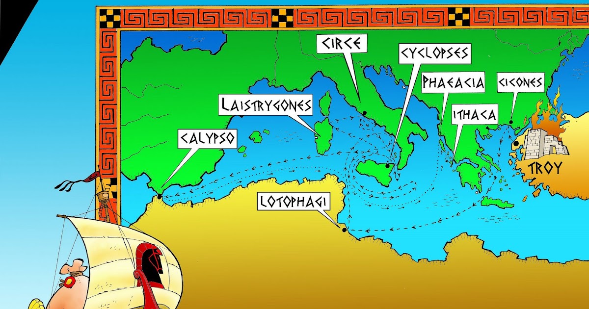 The adventures of ulysses ulysses s journey