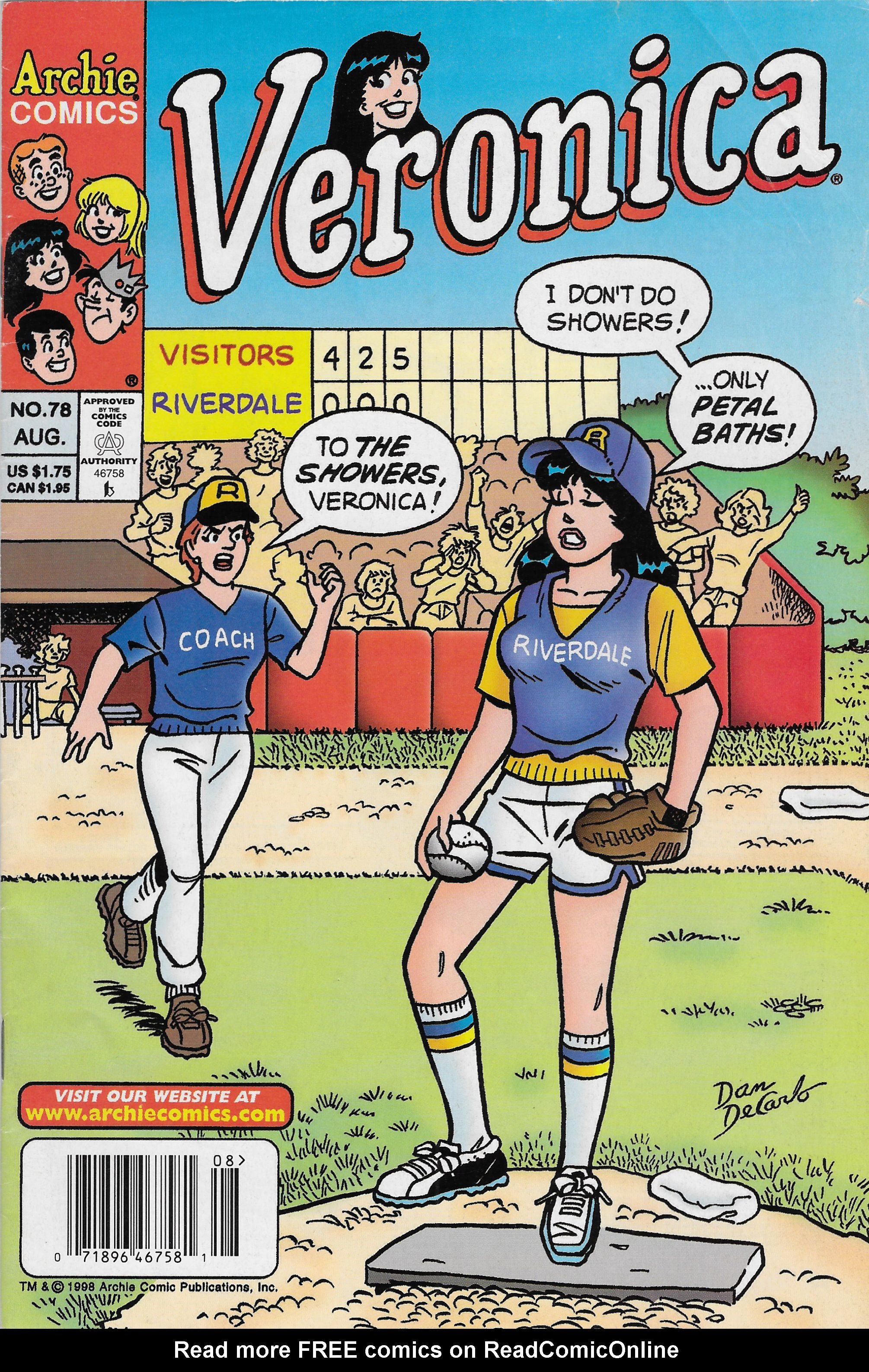 Read online Veronica comic -  Issue #78 - 1