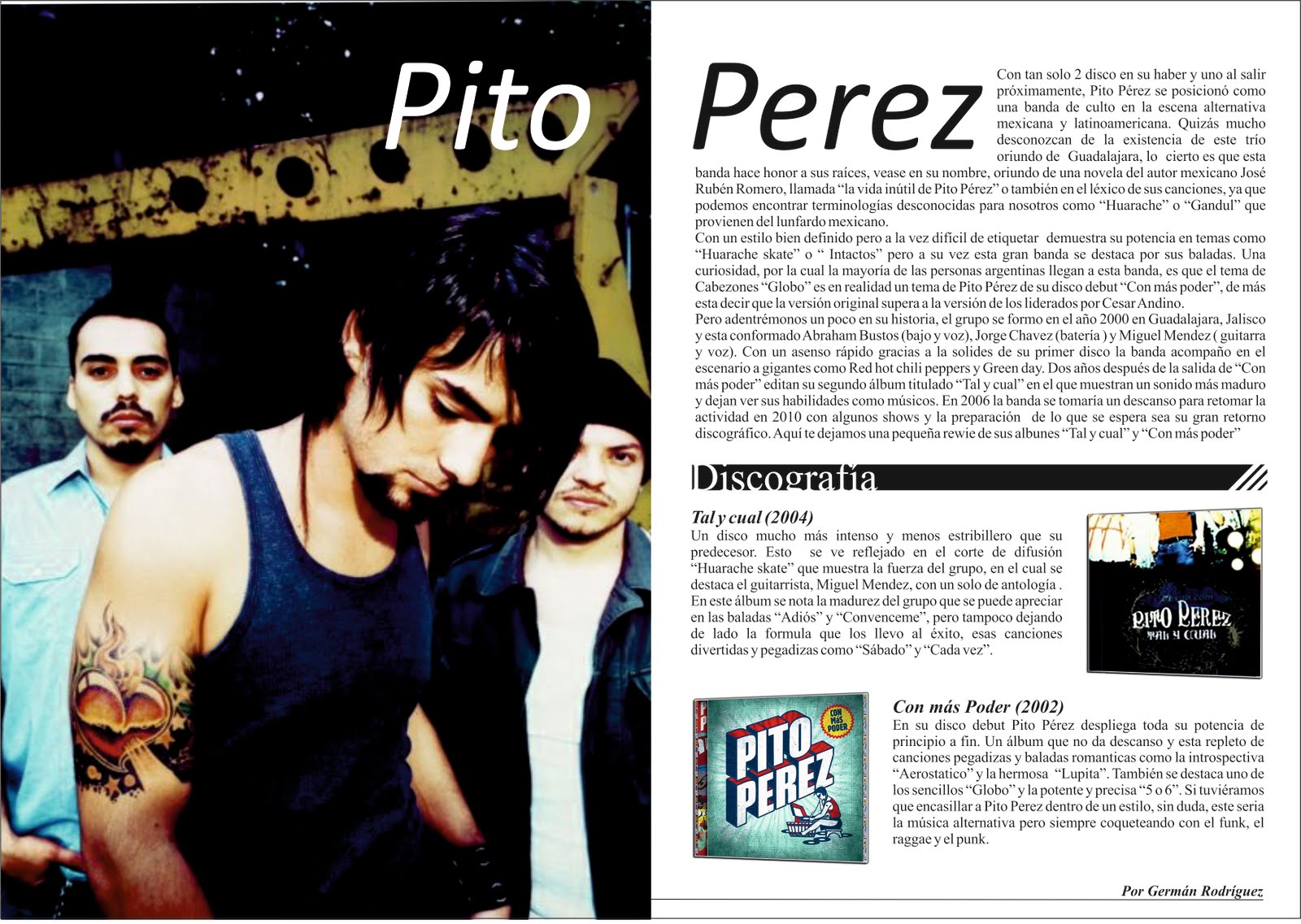 ABIERTAMENTE ROCK Pito Perez