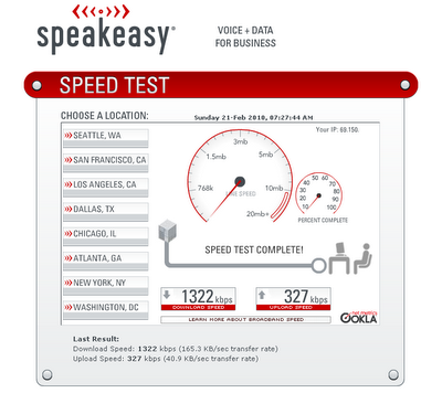 Speedeasy.net - Speed Test