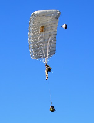 USAF CCT HALO Jump - Team Member Gliding