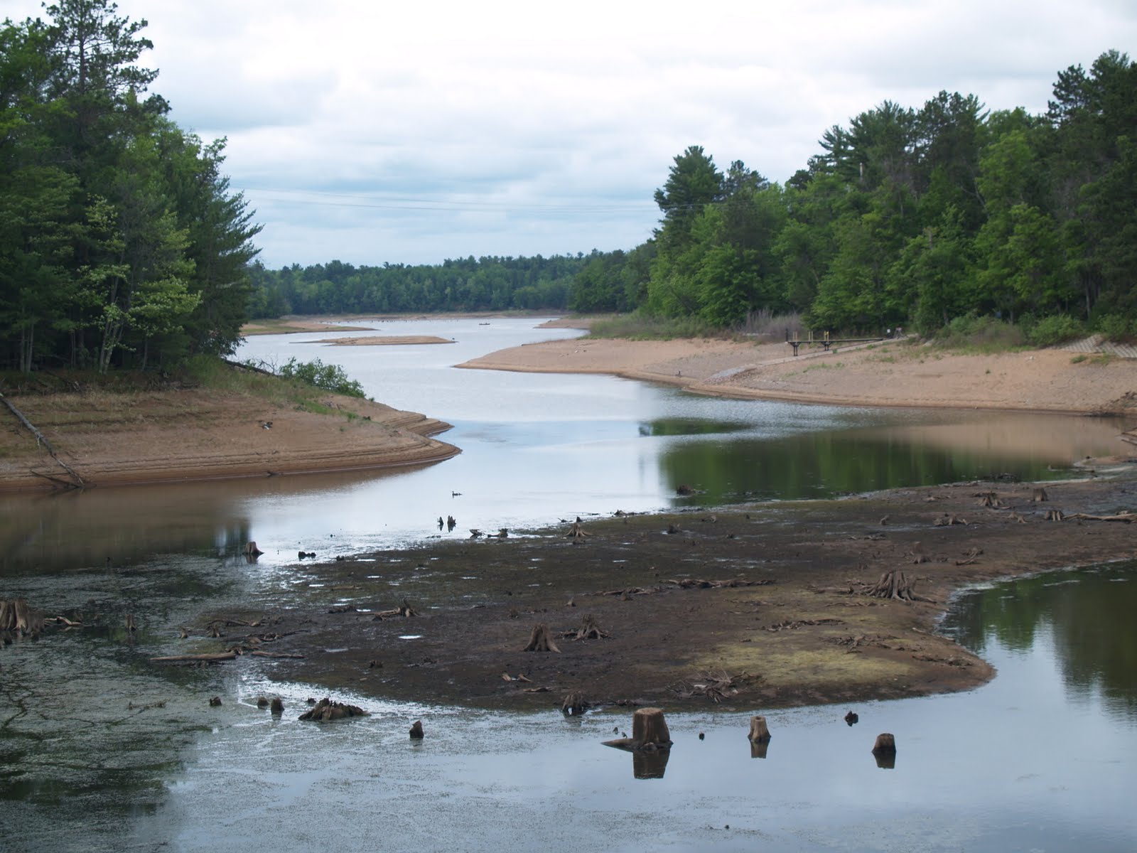 Estrold Resort Blog Rainbow Flowage Water Levels