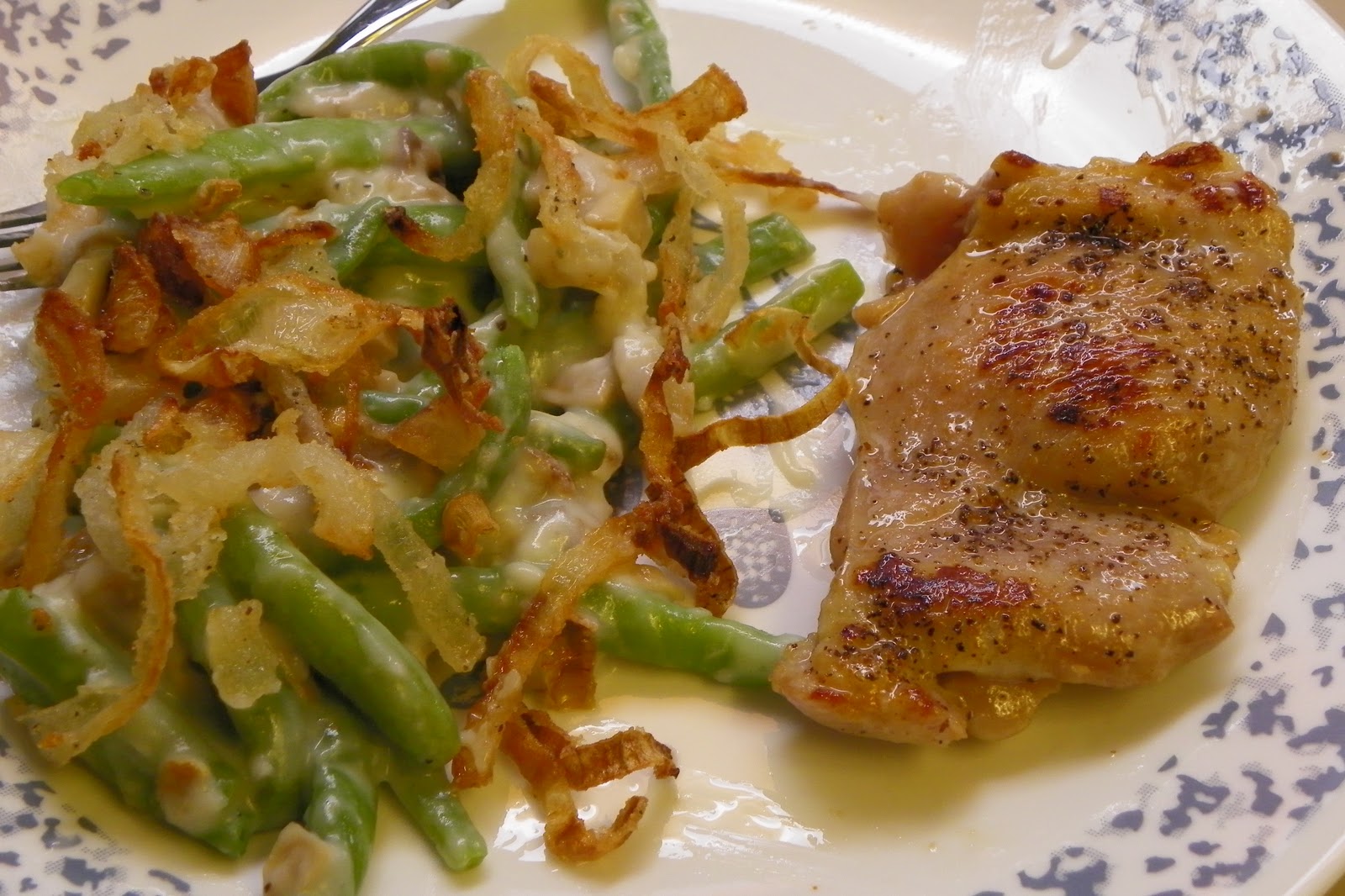 Having Fun in the Kitchen! Alton Brown's Green Bean Casserole