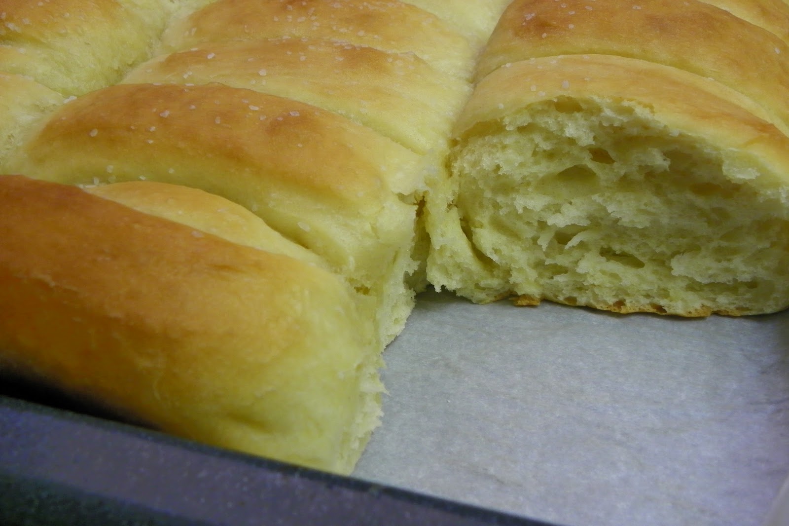 Having Fun in the Kitchen! Parker House Rolls