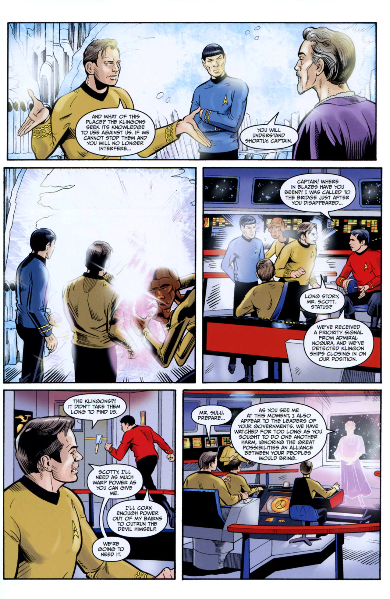 Read online Star Trek Year Four: The Enterprise Experiment comic -  Issue #5 - 18