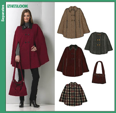 B5691 | Women&apos;s Cape and Jacket | New Sewing Patterns | Butterick