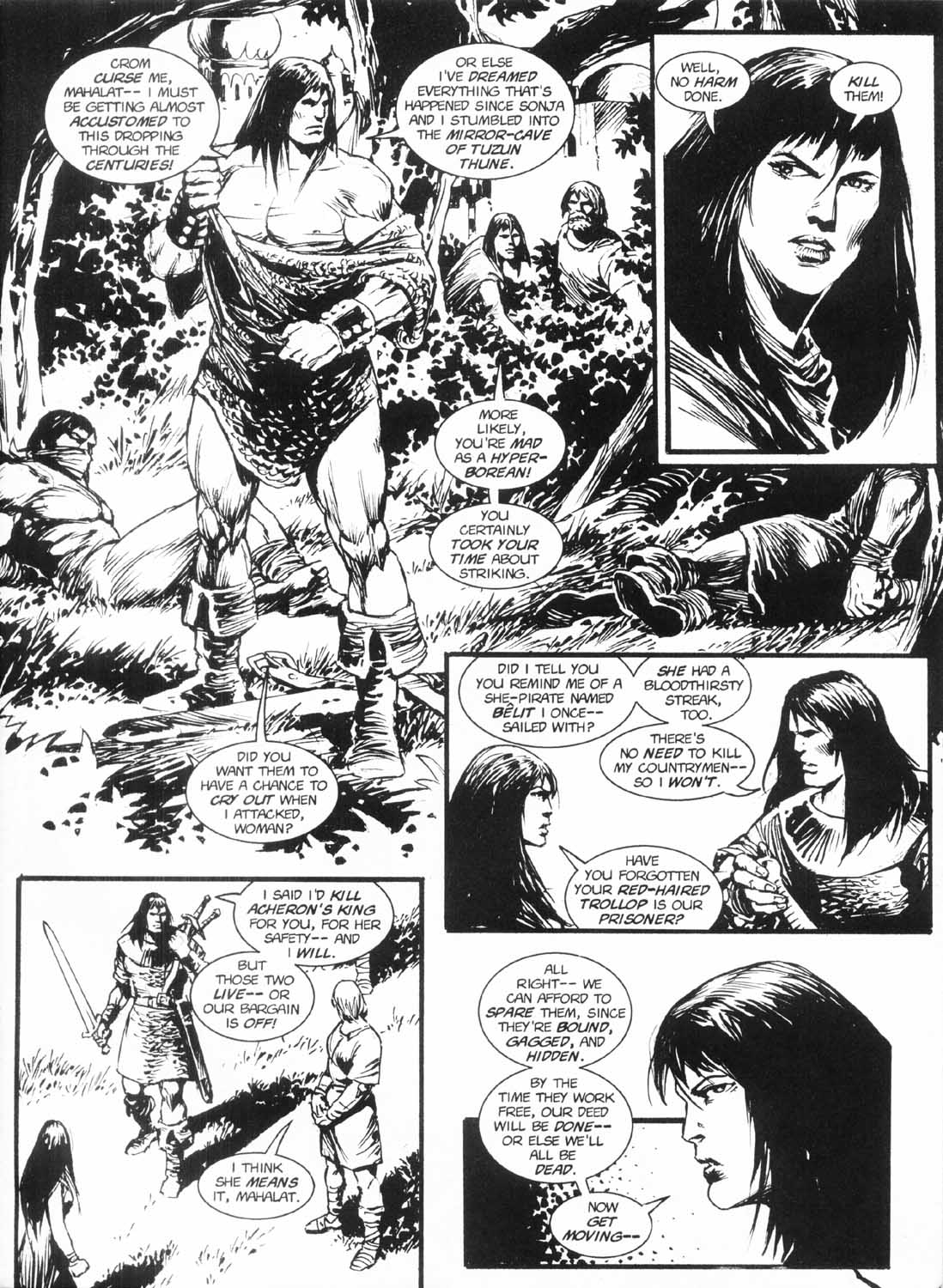 Read online The Savage Sword Of Conan comic -  Issue #230 - 5