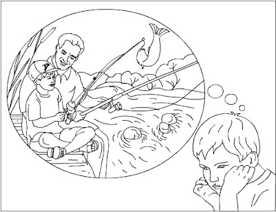 Fishing * Coloring page ~ Free Coloring Pages