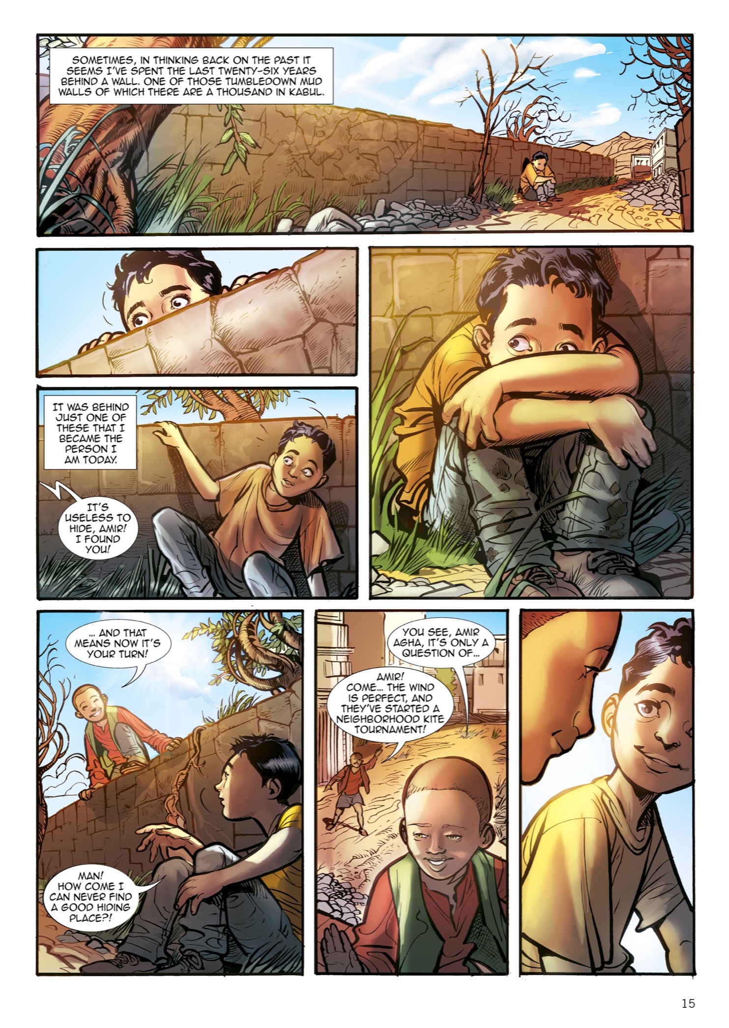 Read online The Kite Runner comic -  Issue # TPB - 16