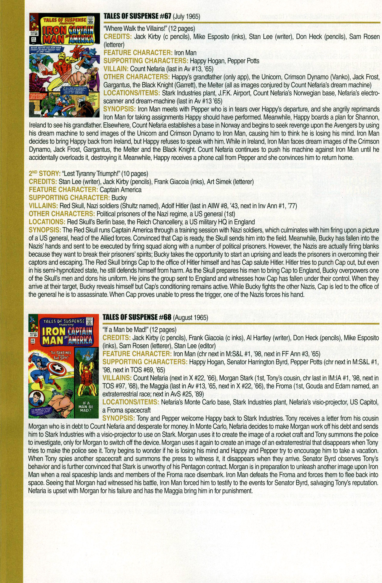 Read online Official Index to the Marvel Universe comic -  Issue #1 - 42