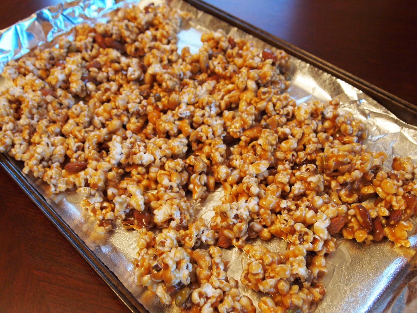 The Alchemist: Caramel Corn Clusters