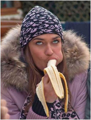 Geo Fun: Girls eating Bananas
